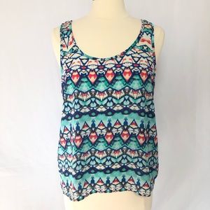 Everly Loose Fitting Polyester Tank Top Size M